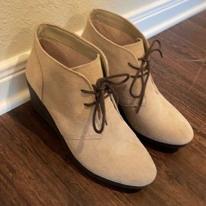 Suede Leigh booties